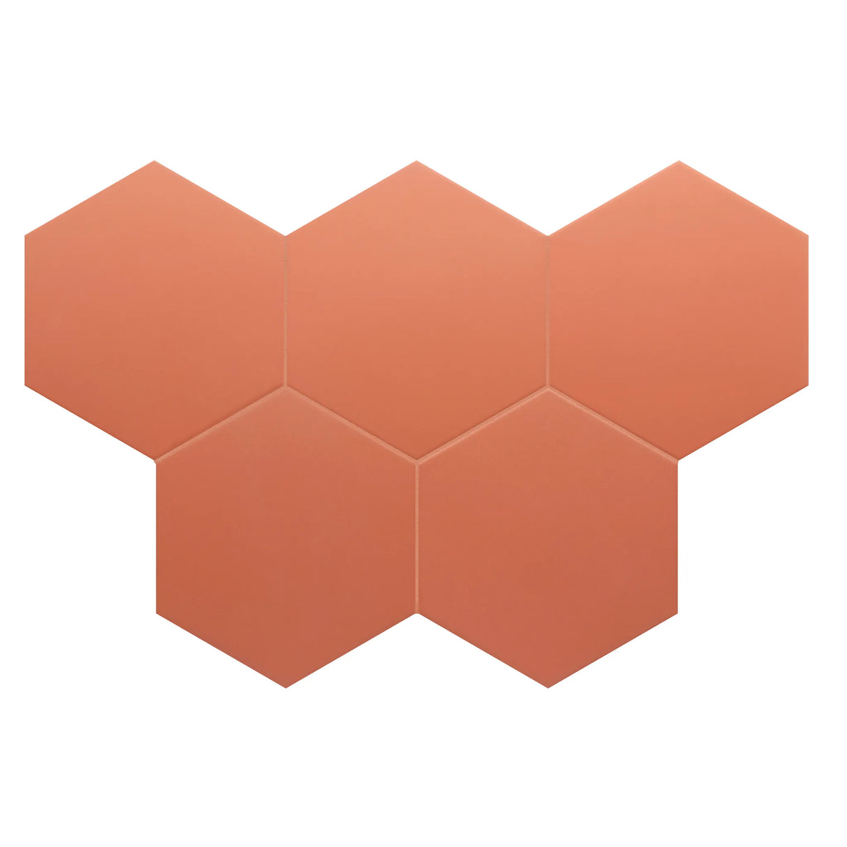 Carrelage Hexagonal Effet Tomette 17,5x20 Coimbra Warm Siena