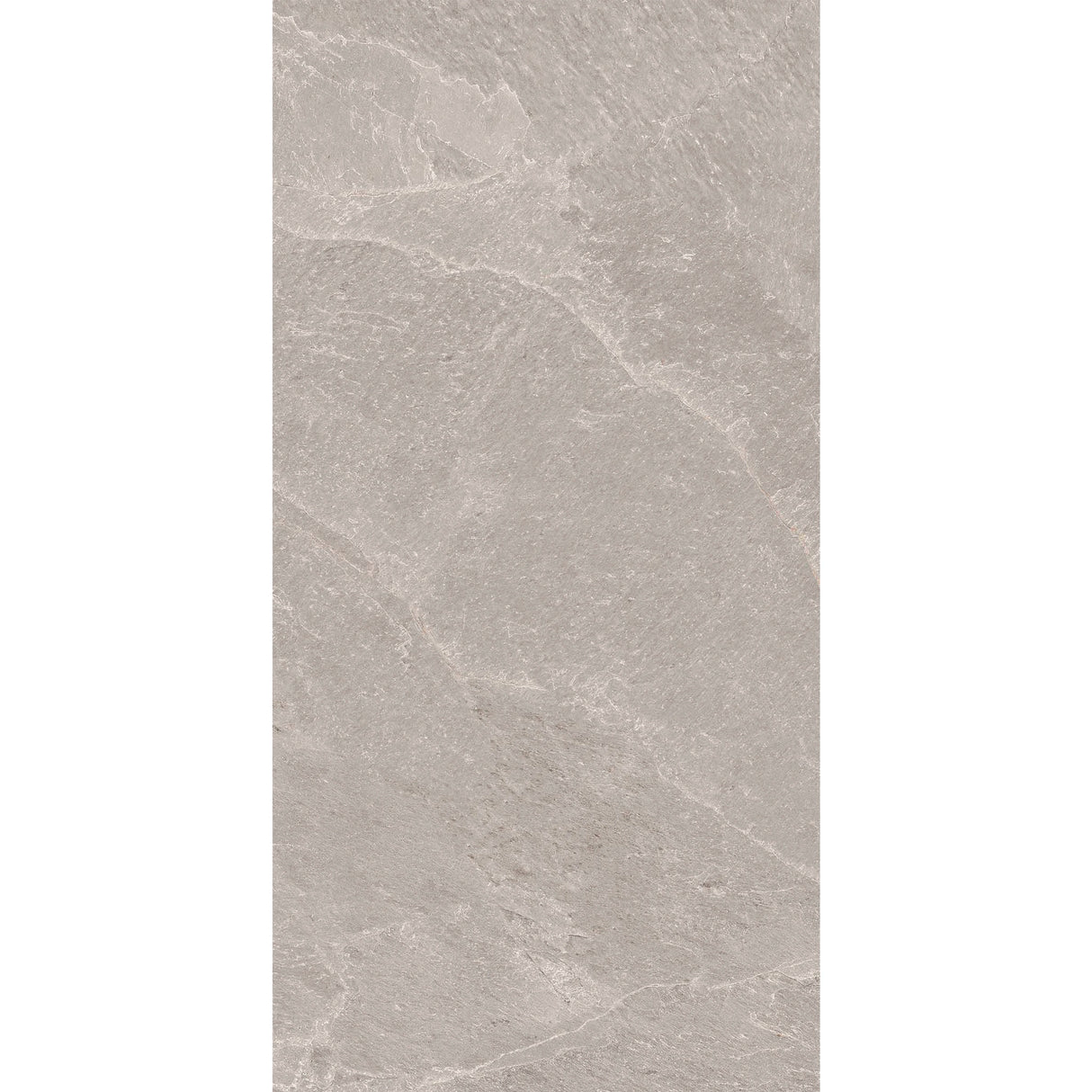 Carrelage Effet Pierre Ardoise 60x120 Falaise Gris Intérieur / Extérieur R10 Rectifié