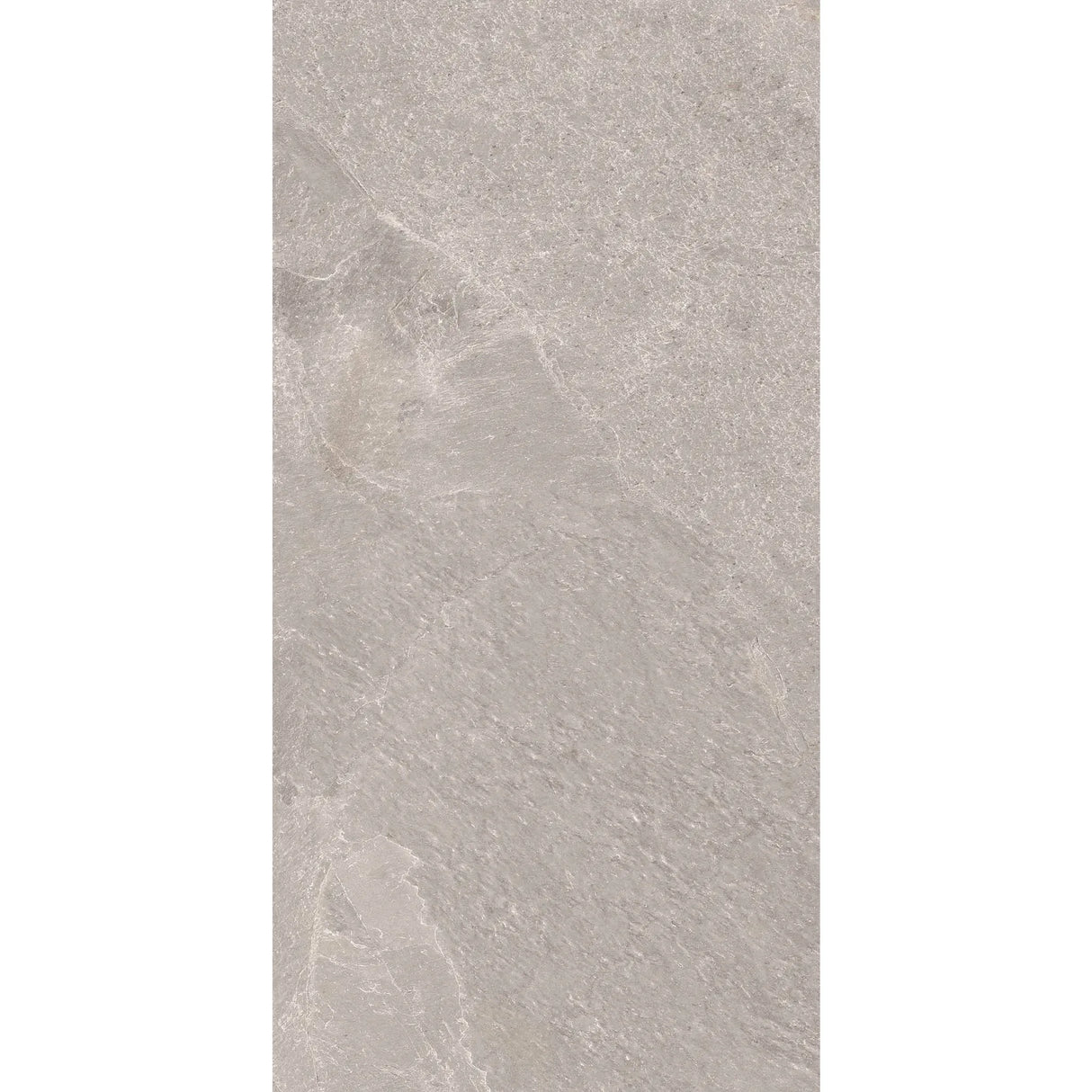 Carrelage Effet Pierre Ardoise 60x120 Falaise Gris Intérieur / Extérieur R10 Rectifié