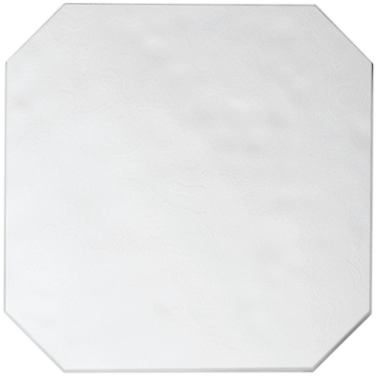 Carrelage 20x20 Octagon Blanc - Dallage à cabochons blanc et noir mat
