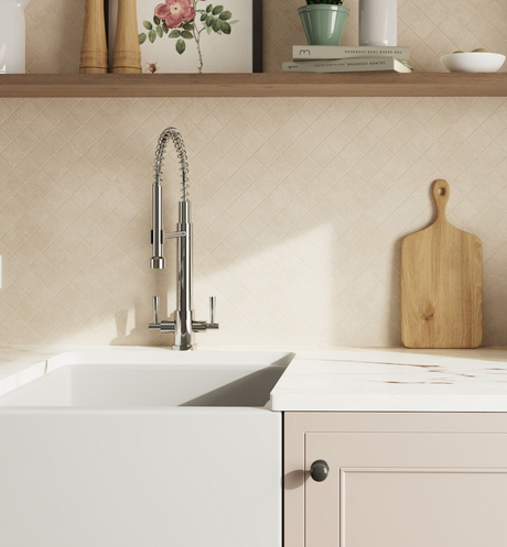 Carrelage Mosaïque 30x30 Ares Beige Rectifié