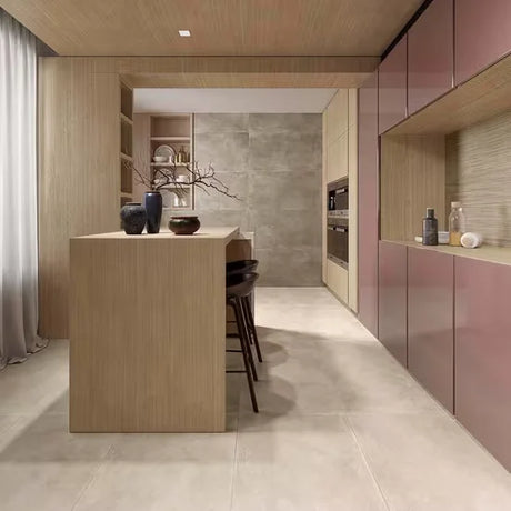 Carrelage Intérieur 60x120 Champagne Silk Beige/Gris Rectifié