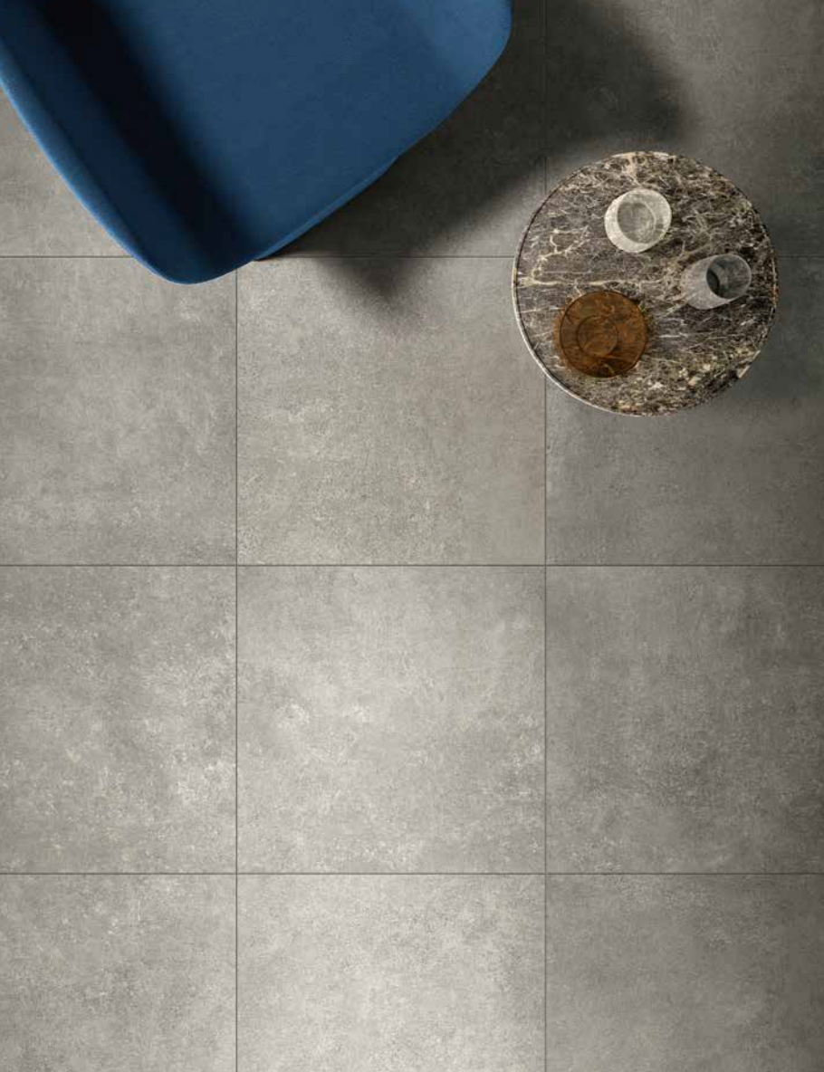 Carrelage Effet Pierre 60x60 Step In Gris Rectifié