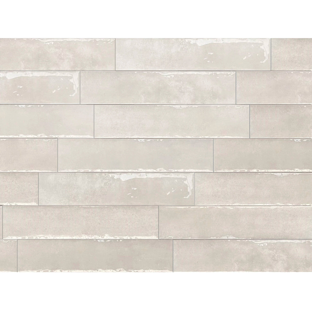 Carrelage Mural Effet Zellige Blanc 6,5x29,8 Monpelli White Mix