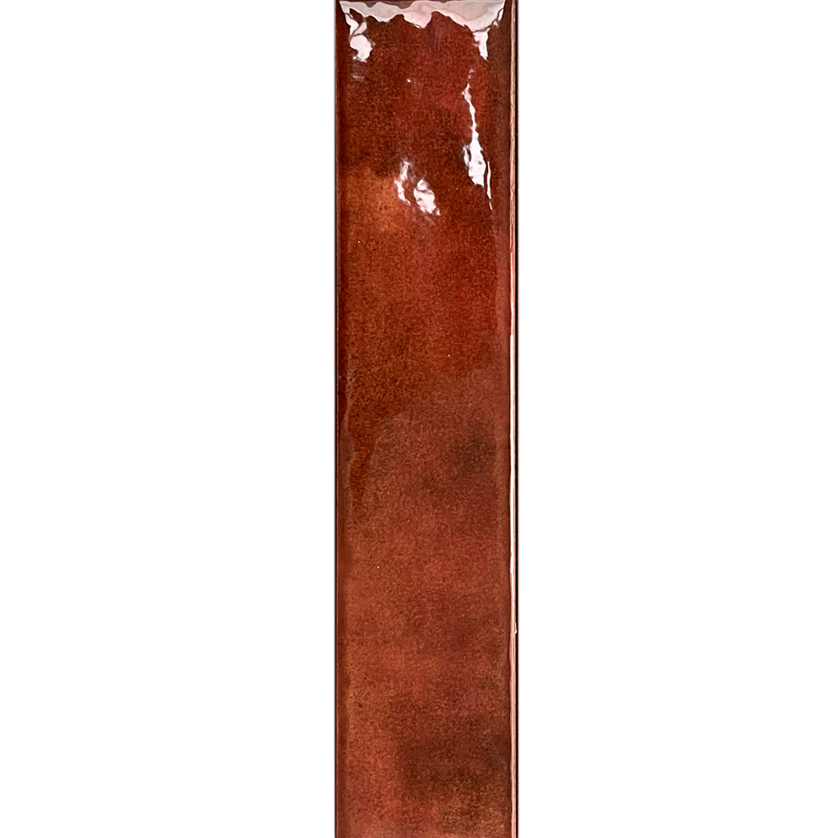 Carrelage Mural Effet Zellige Rouge 6,5x29,8 Monpelli Wine Mix