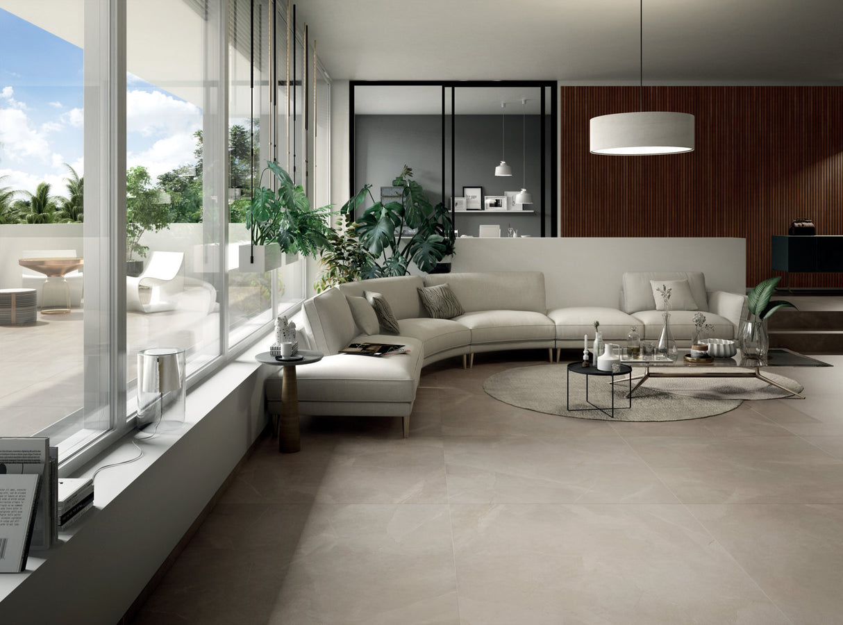 Carrelage 60x120 Storm Sand Beige Intérieur / Extérieur R10 Rectifié