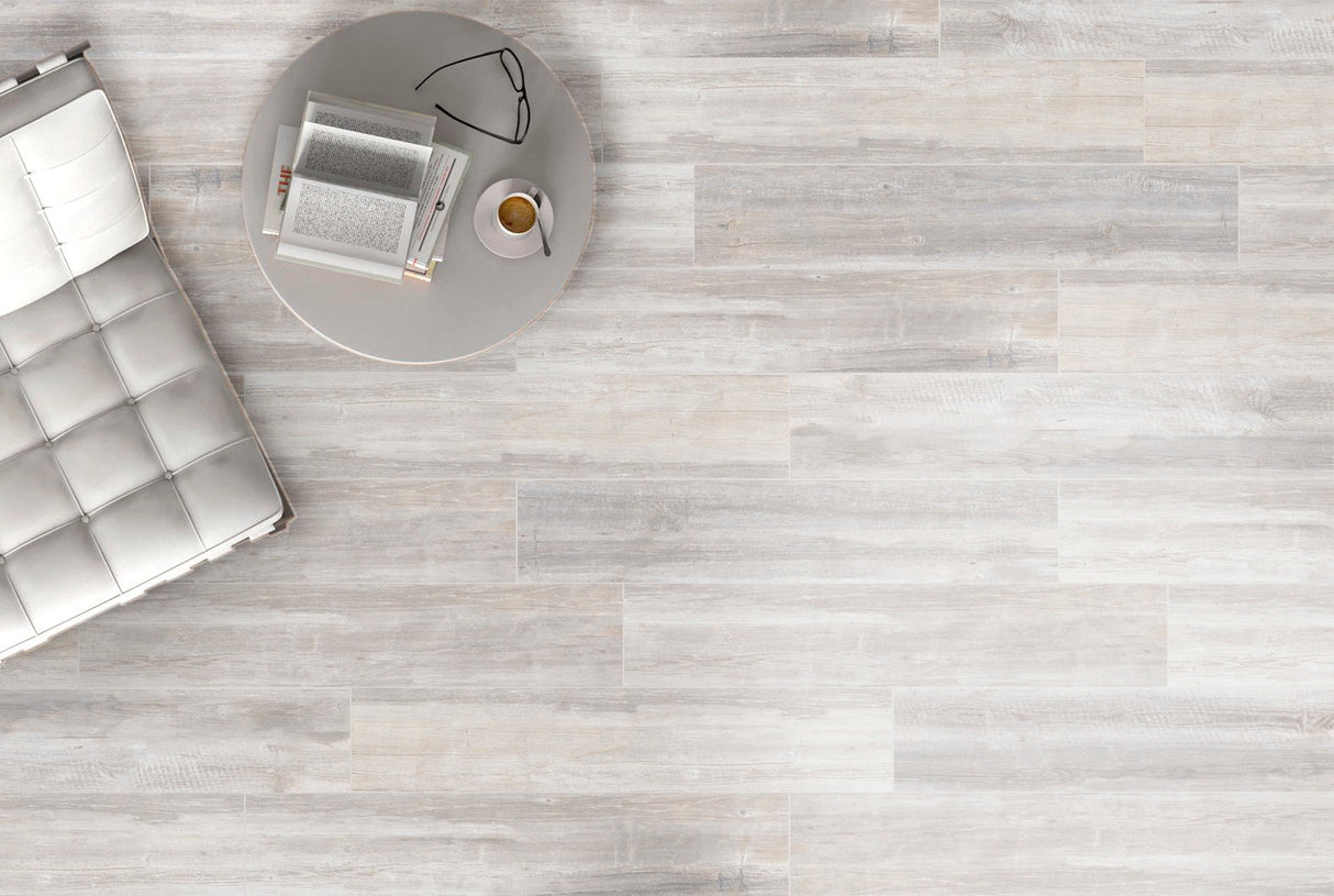 20x120 Axe Off White Carrelage Parquet