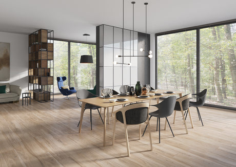 20x120 Acero Sabbia Carrelage Parquet Rectifié