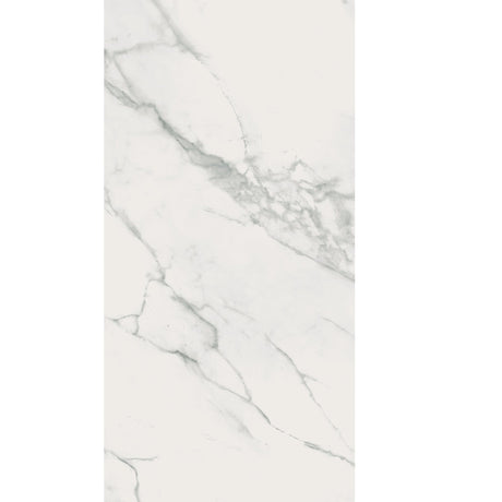 Carrelage Marbre Blanc Gris 60x120 Marmo Calacatta Mat Rectifié