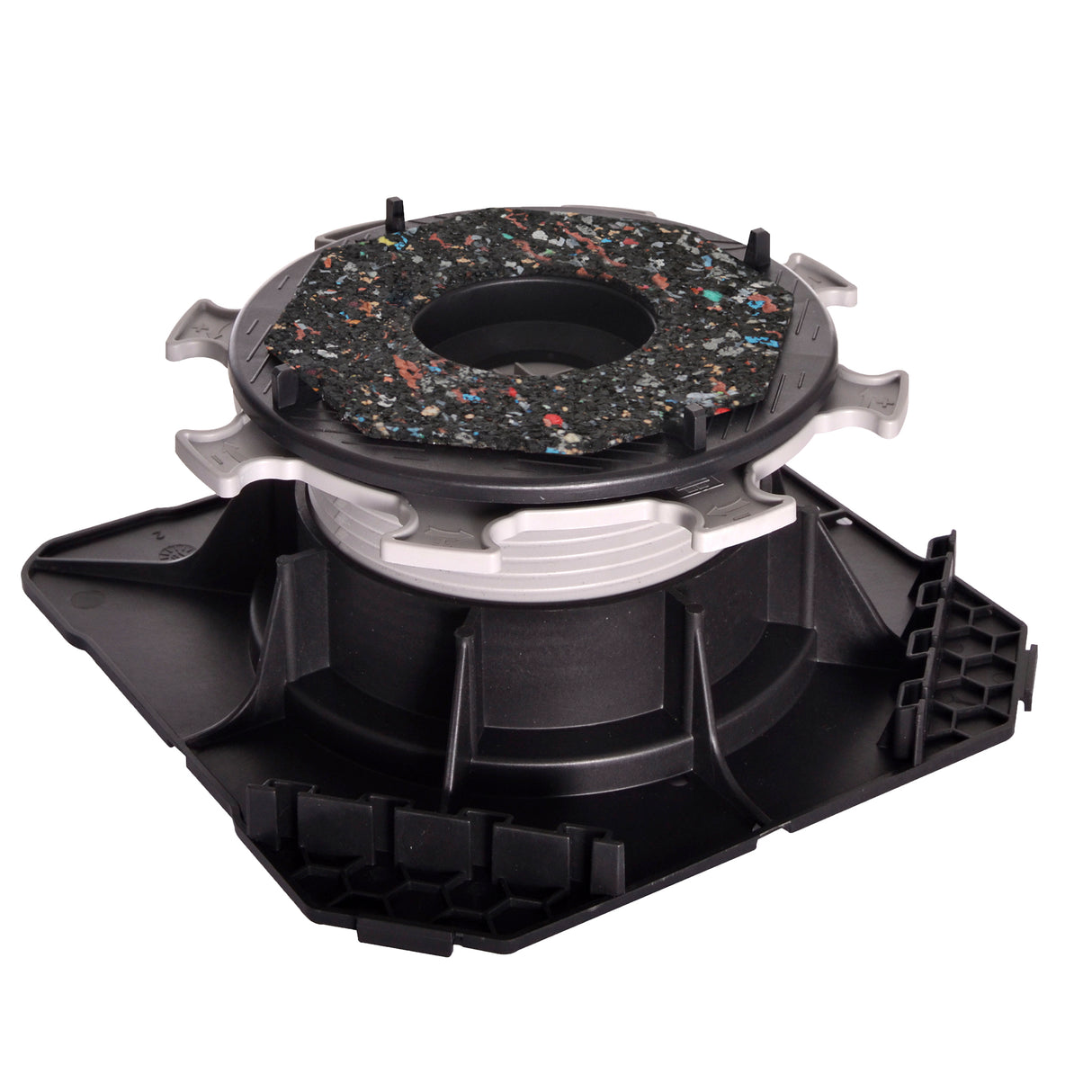 Plot Autonivelant Cleman 55-80mm pour dalle grès cérame - Paquet de 20 pièces