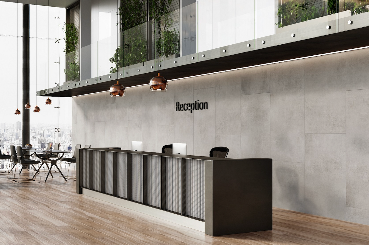 20x120 Acero Sabbia Carrelage Parquet Rectifié