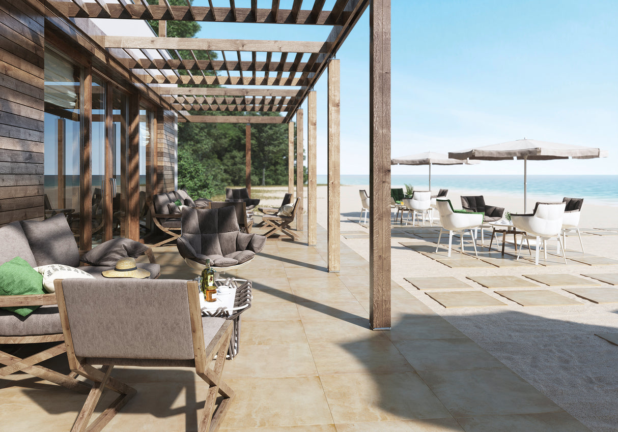 59x59 Dalle 2cm Stone 2.0 Beige Extérieur R11