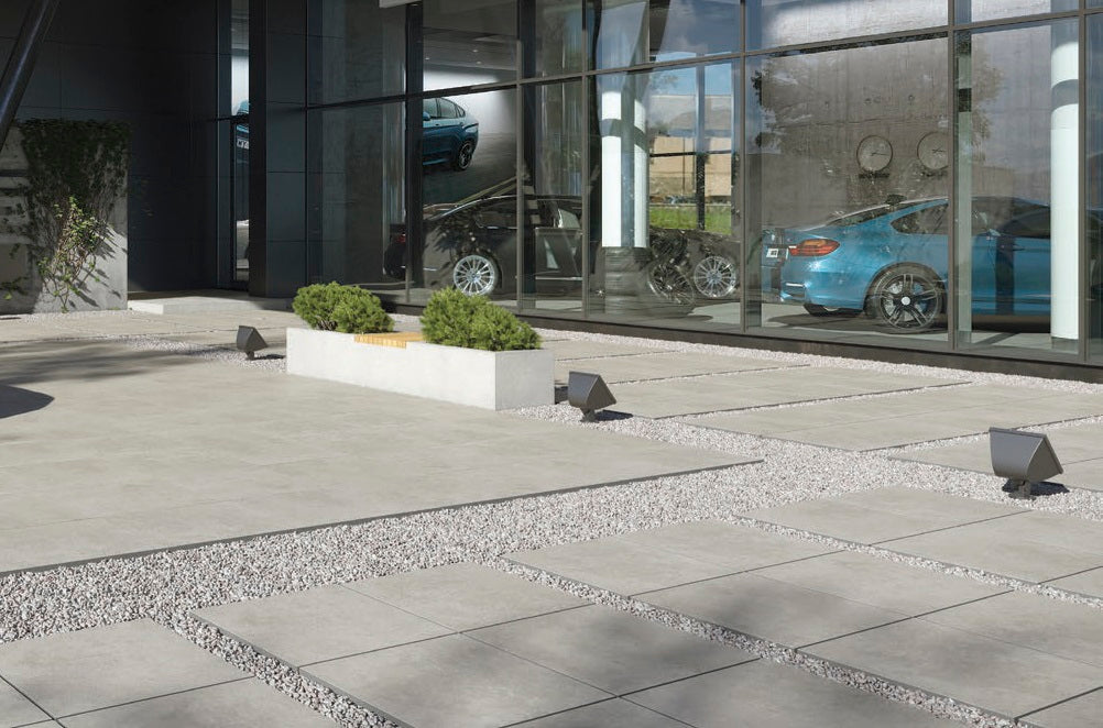 59x59 Dalle 2cm Candy Light Grey 2.0 Extérieur