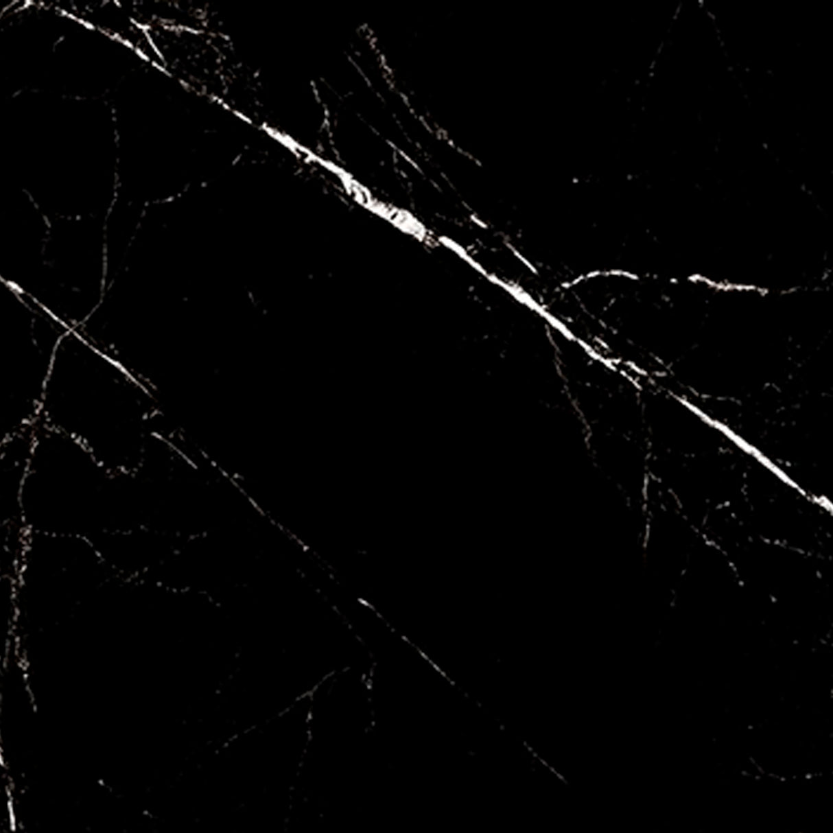 Carrelage Marbre Noir 60x60 Saint Laurent Rectifié et Poli