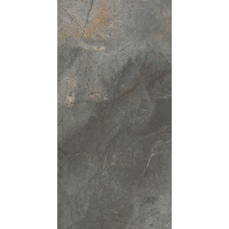 Carrelage Marbre 60x120 Masterstone Graphite Rectifié - POLI BRILLANT