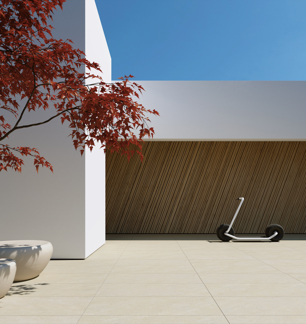 60x120 Dalle 2cm Pietra Serena Cream Extérieur R11