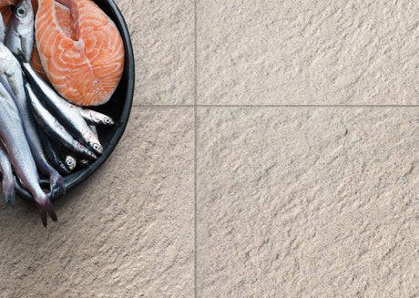 Carrelage 30x30 Granit Beige Ardoisé Cuisine Professionnelle
