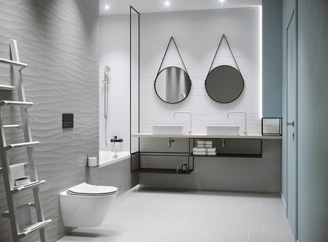 Carrelage Mural Faïence 30x60 Satin Blanc