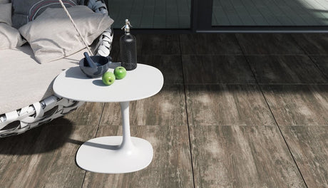 59x59 Dalle 2cm Wood Brun Extérieur R11