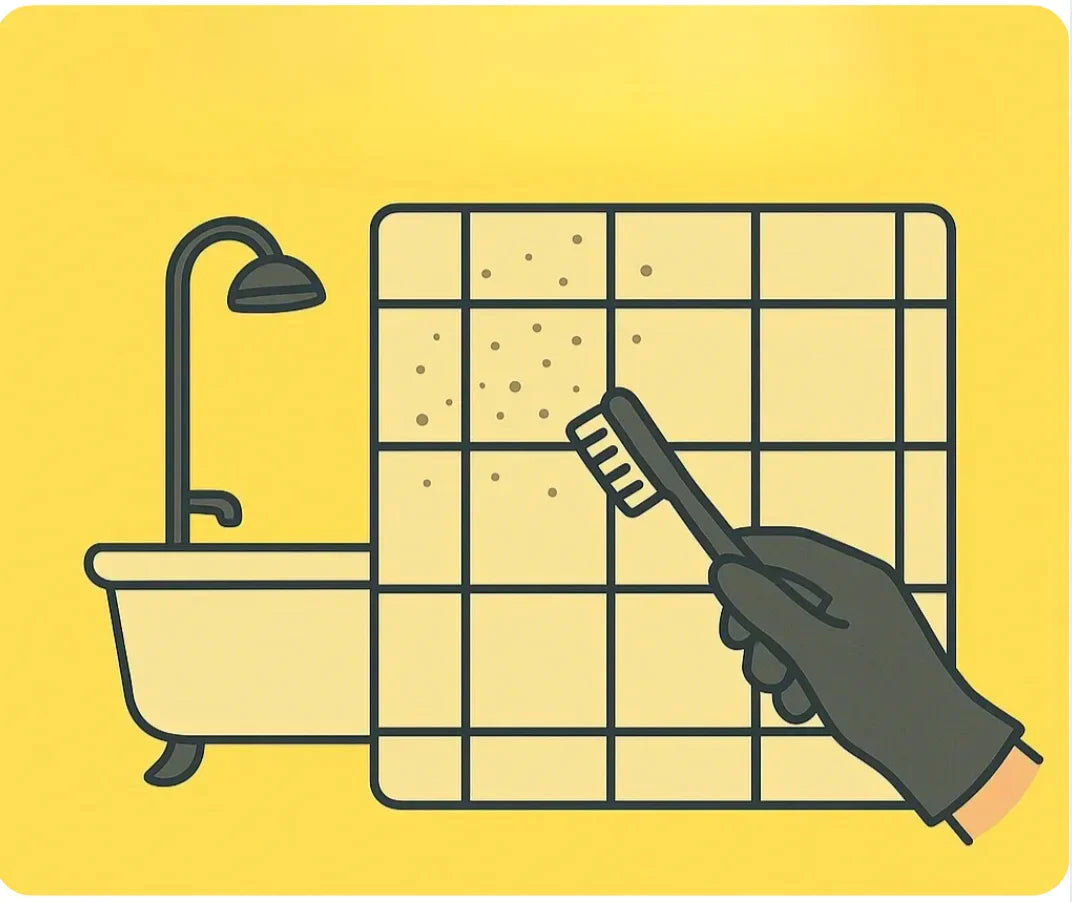 Nettoyer les joints de salle de bain, notre méthode de pro testée et approuvée