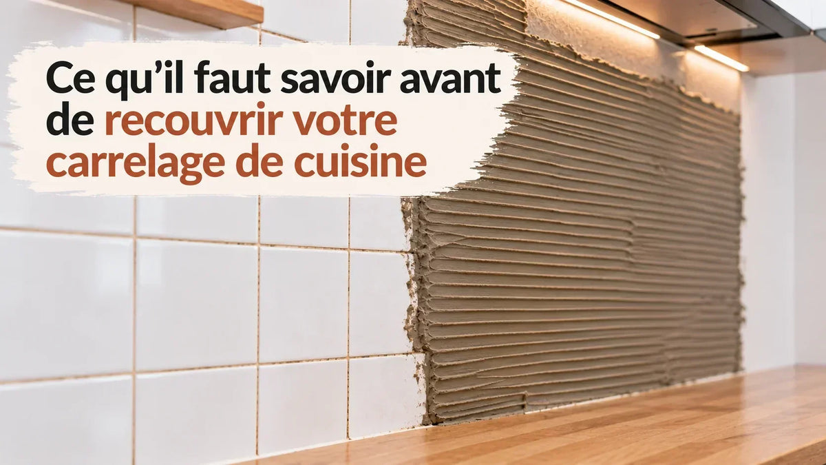 Recouvrir un carrelage de cuisine : Le guide facile pour rénover sans gros travaux