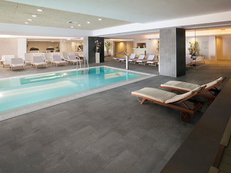 Carrelage Piscine Gris