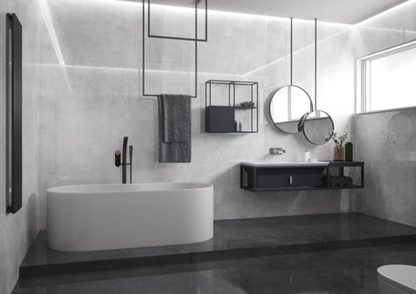 Carrelage Salle de Bain Anthracite