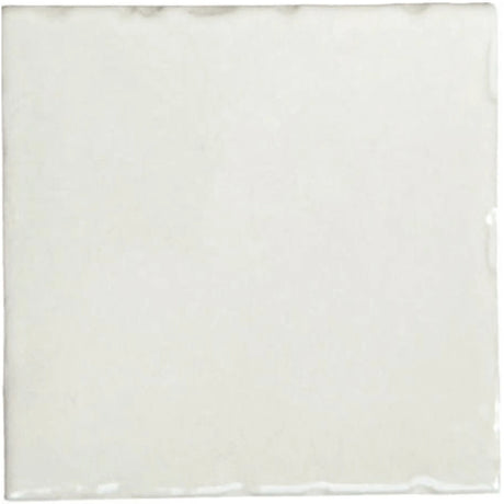 Carrelage Zellige Blanc 10x10 Azuli Mood Chalk Brillant