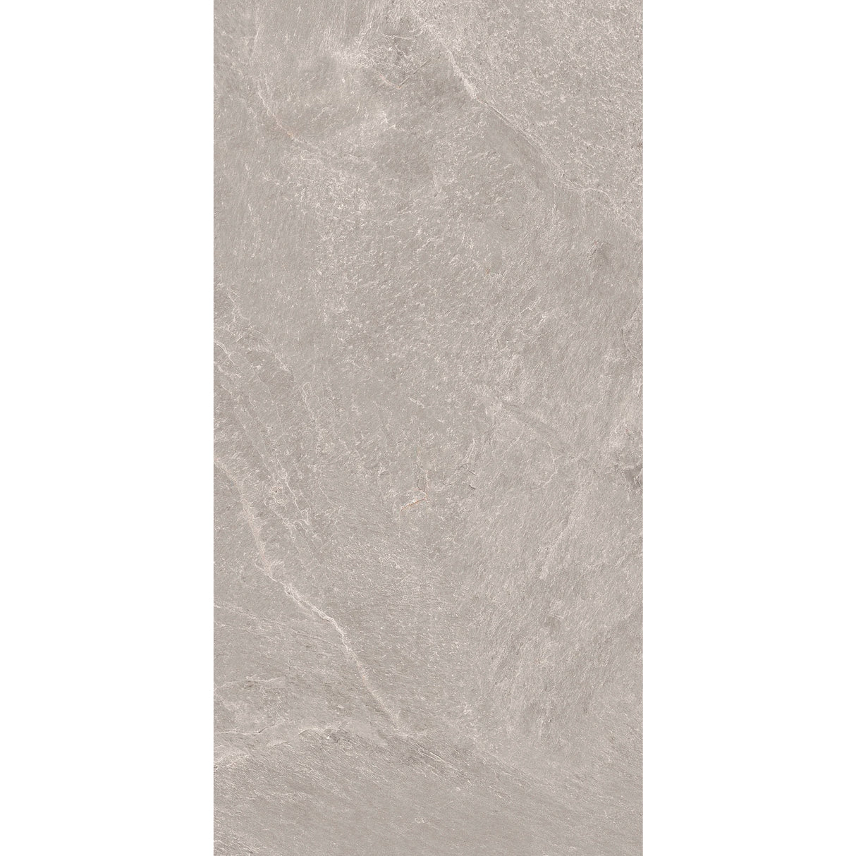 Carrelage Effet Pierre Ardoise 60x120 Falaise Gris Intérieur / Extérieur R10 Rectifié