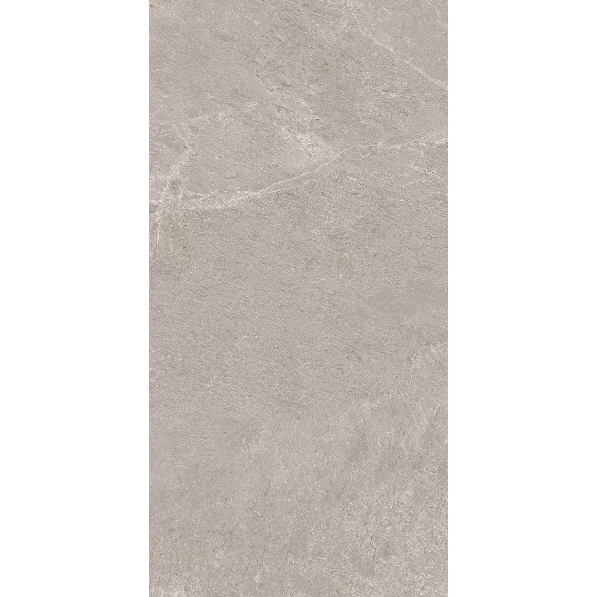 Carrelage Effet Pierre Ardoise 60x120 Falaise Gris Intérieur / Extérieur R10 Rectifié