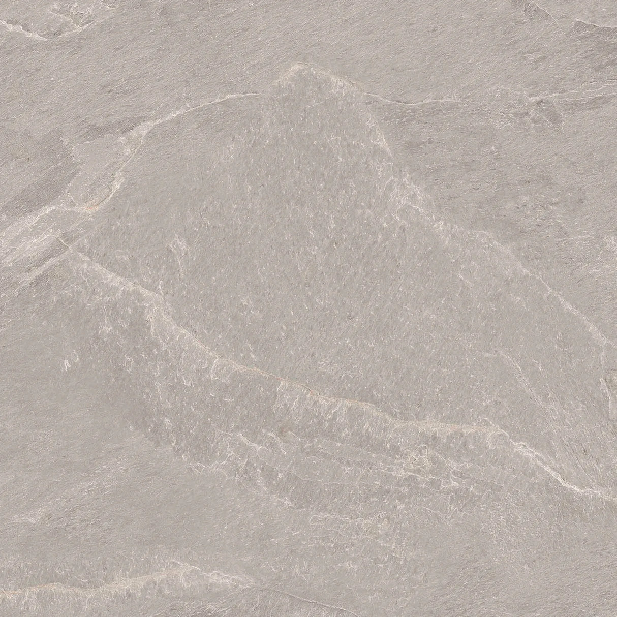 Carrelage Effet Pierre Ardoise 80x80 Falaise Gris Intérieur / Extérieur R10 Rectifié