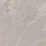 Carrelage Effet Pierre Ardoise 80x80 Falaise Gris Intérieur / Extérieur R10 Rectifié