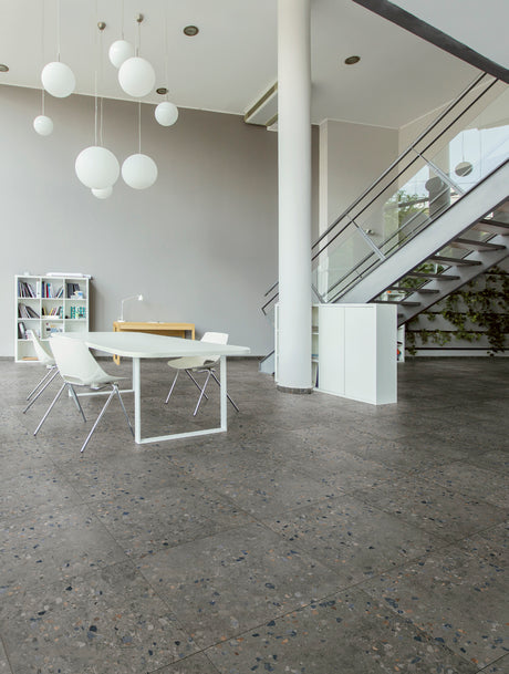 Carrelage Terrazzo Sol Mur 30x60 Art Grey Rectifié