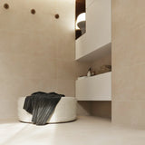 Carrelage 80x80 Betonico Beige Rectifié Intérieur / Extérieur R10