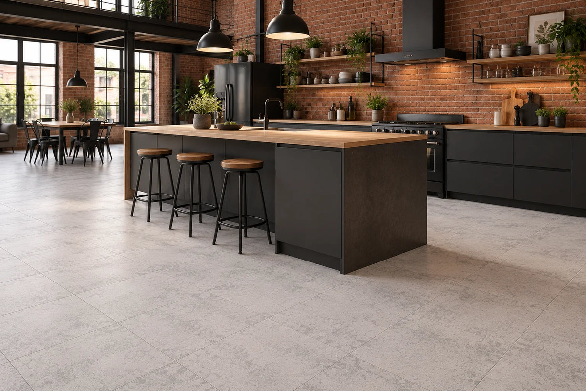 Carrelage Toutes Pièces Masse Colorée 45x45 Zenith Gris