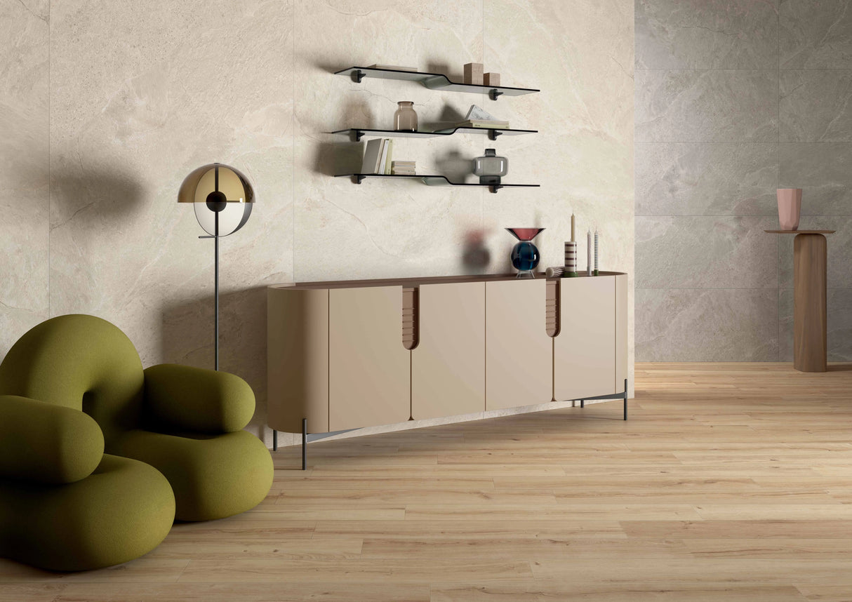 Carrelage Imitation Parquet 20x120 Hermitage Miel R10 Rectifié