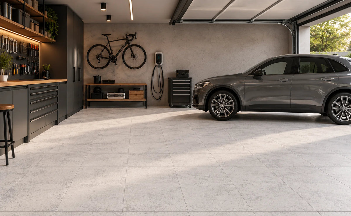 Carrelage Toutes Pièces Masse Colorée 45x45 Zenith Gris
