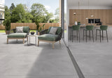 Carrelage Effet Béton Grand Format 100x100 Madox Gris Rectifié