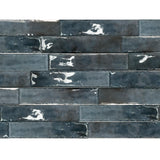 Carrelage Mural Effet Zellige Bleu 6,5x29,8 Monpelli Navy Mix