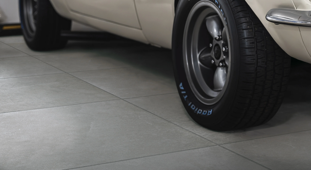 Carrelage Garage Pleine Masse 60x60 Sérénité Gris R10