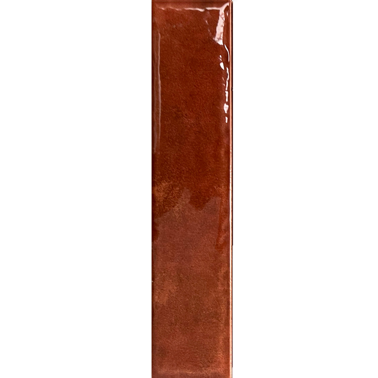Carrelage Mural Effet Zellige Rouge 6,5x29,8 Monpelli Wine Mix