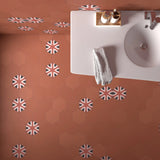 Carrelage Hexagonal Effet Tomette 17,5x20 Coimbra Warm Siena