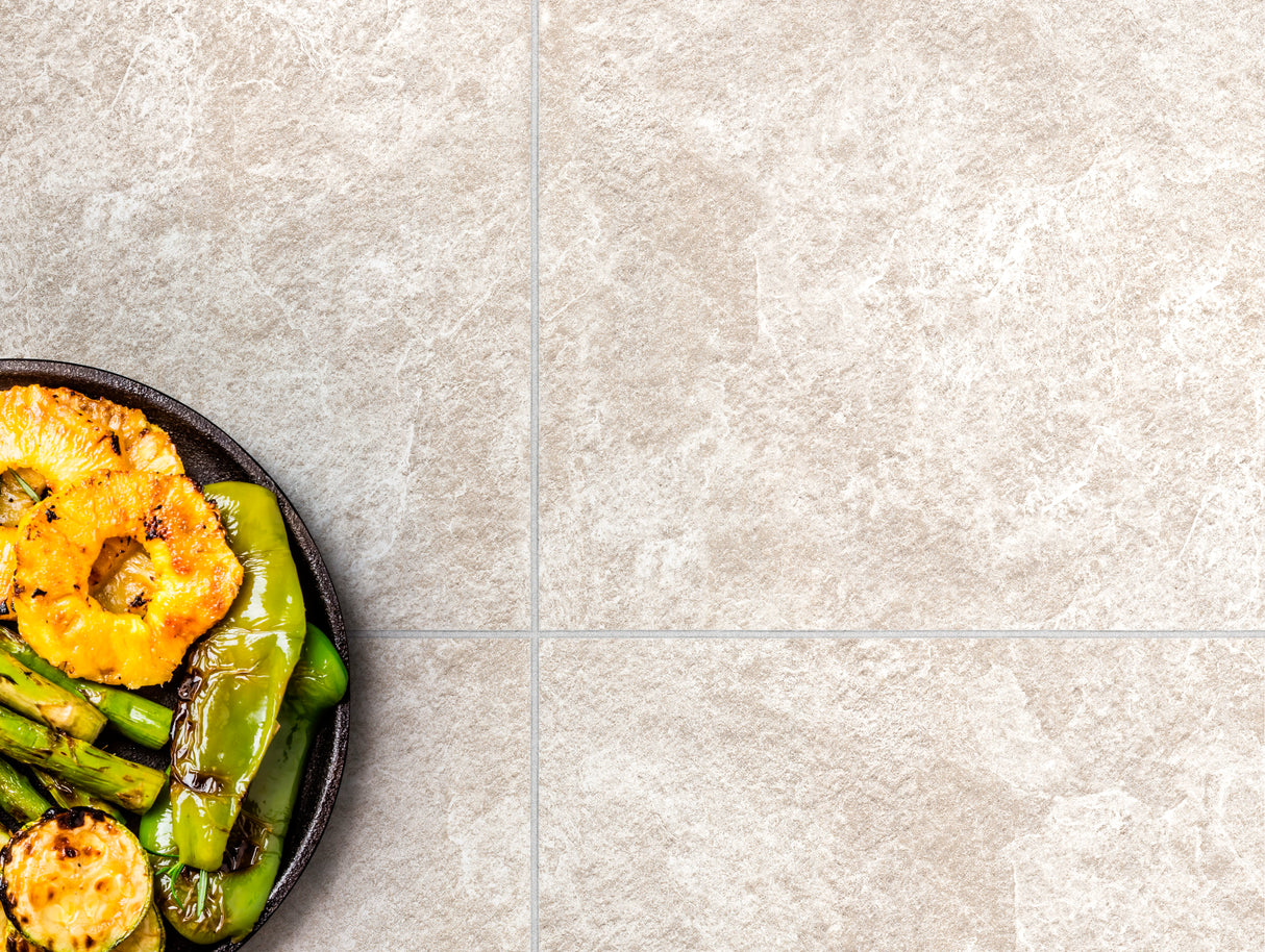 Carrelage Cuisine Professionnelle Antidérapant 45x45 Massif Beige