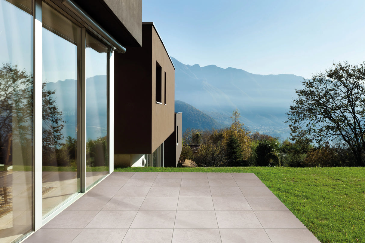 carrelage terrasse beige antiderapant